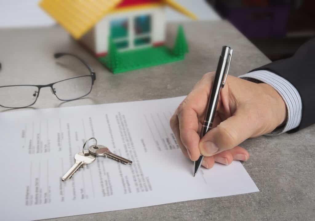 Signed house purchase agreement after the loan approval